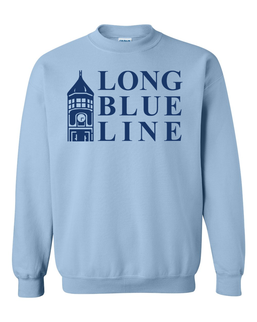 Long Blue Line Sweatshirt