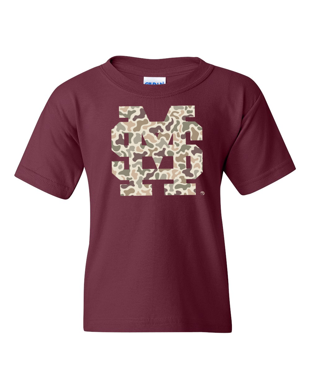 Duck Camo M over S Youth