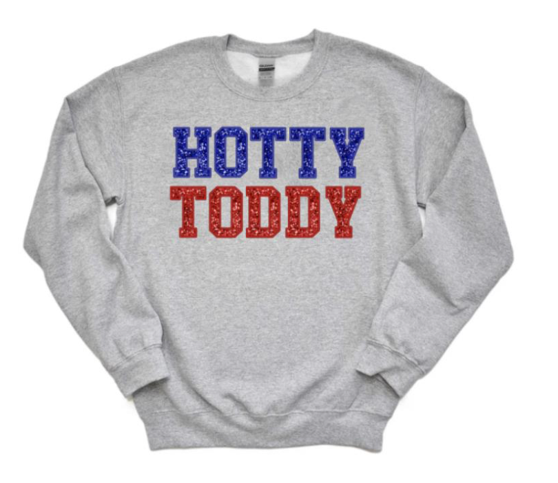 hotty toddy glam - FAUX GLITTER