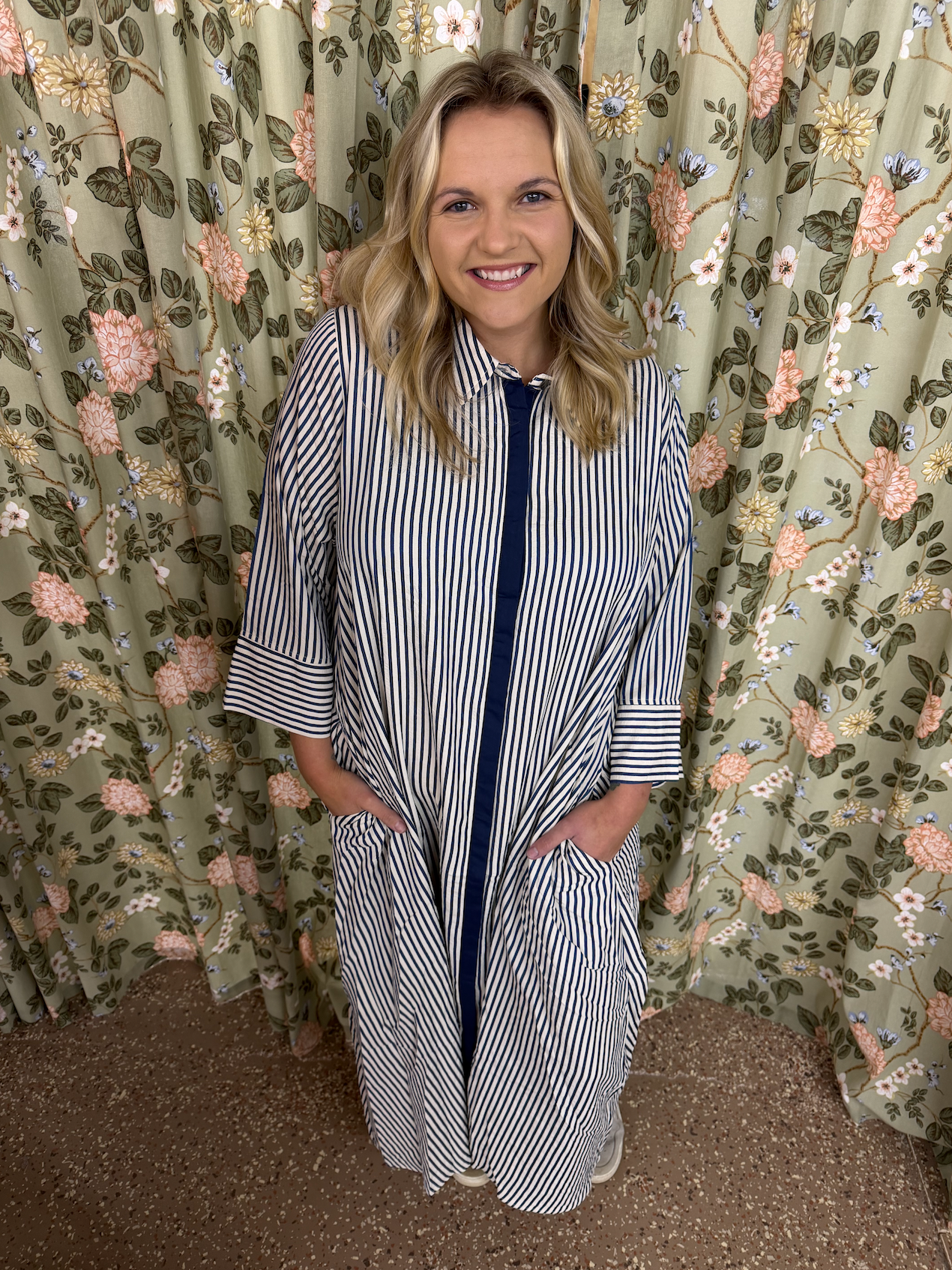 comfy and striped dress