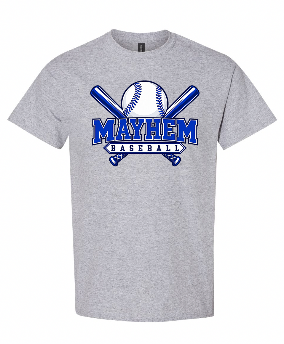 Mayhem Crossed Bats