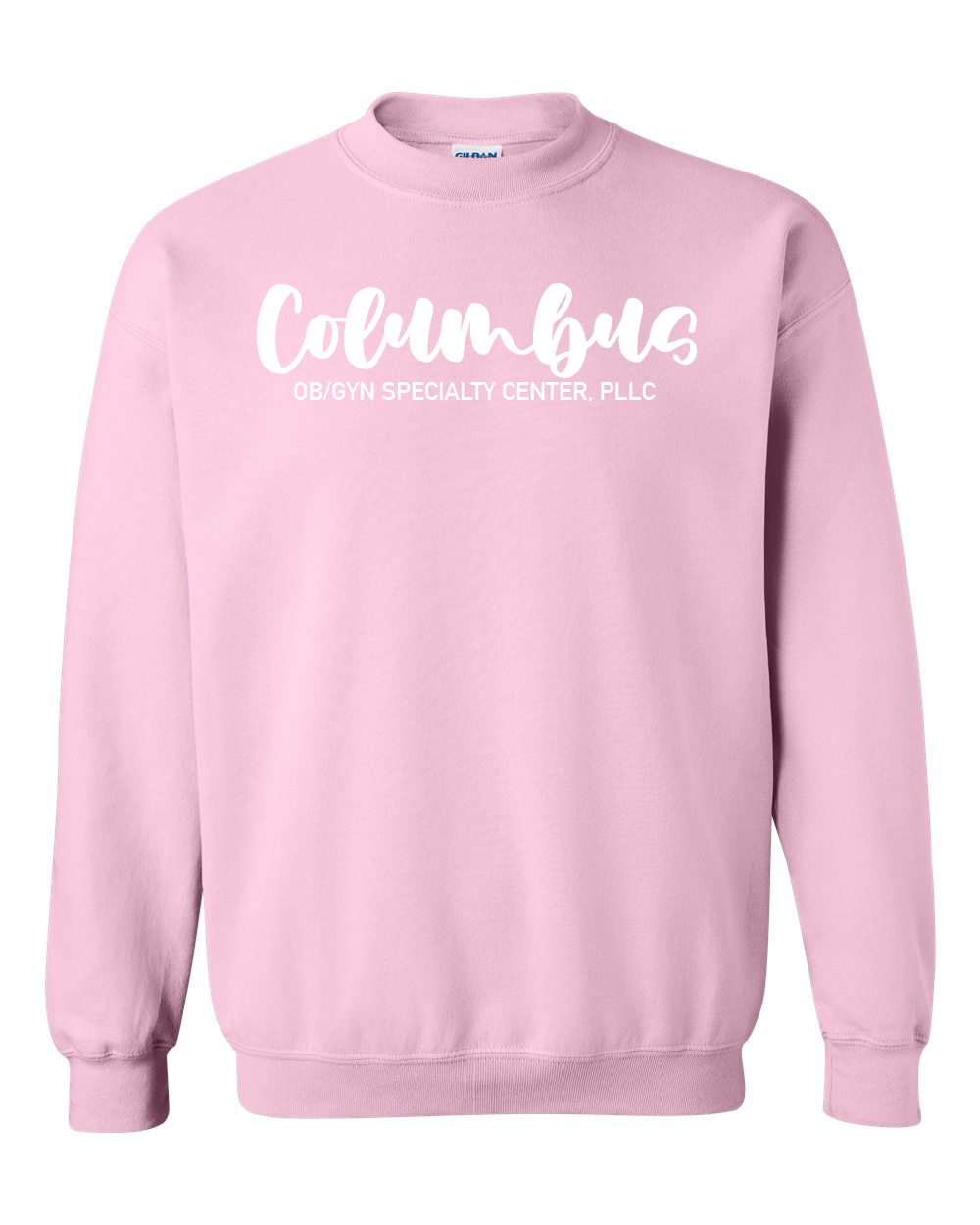 Columbus OBGYN simple Gildan Sweatshirt