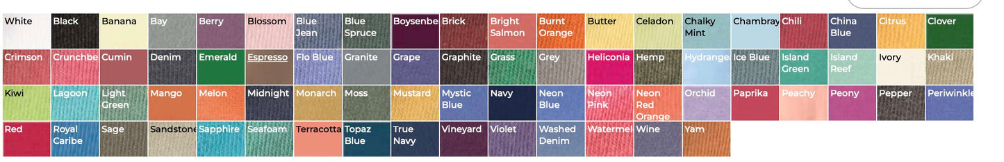 Geri-Psych Comfort Colors