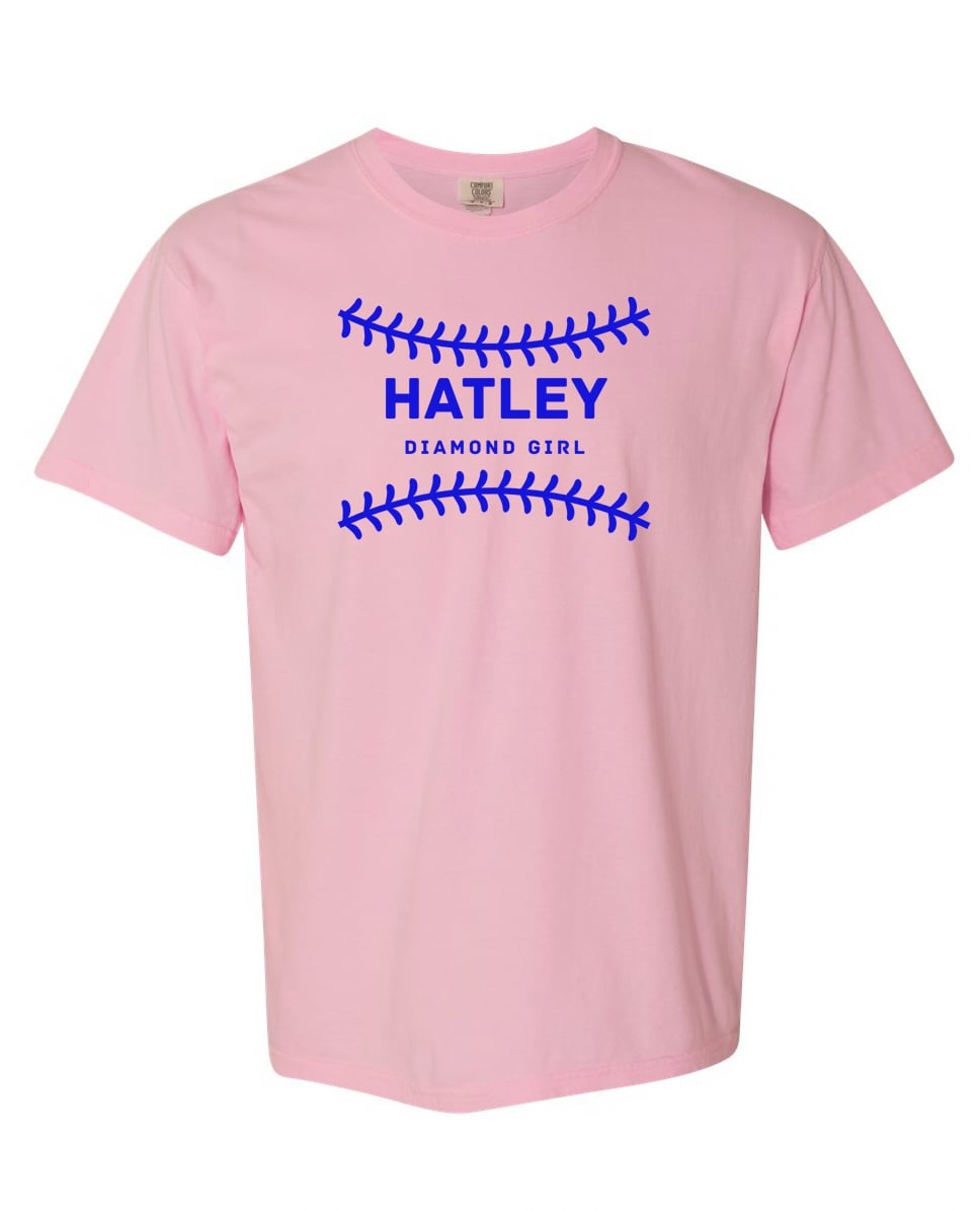 Hatley Diamond Girl Laces with PERSONALIZATION