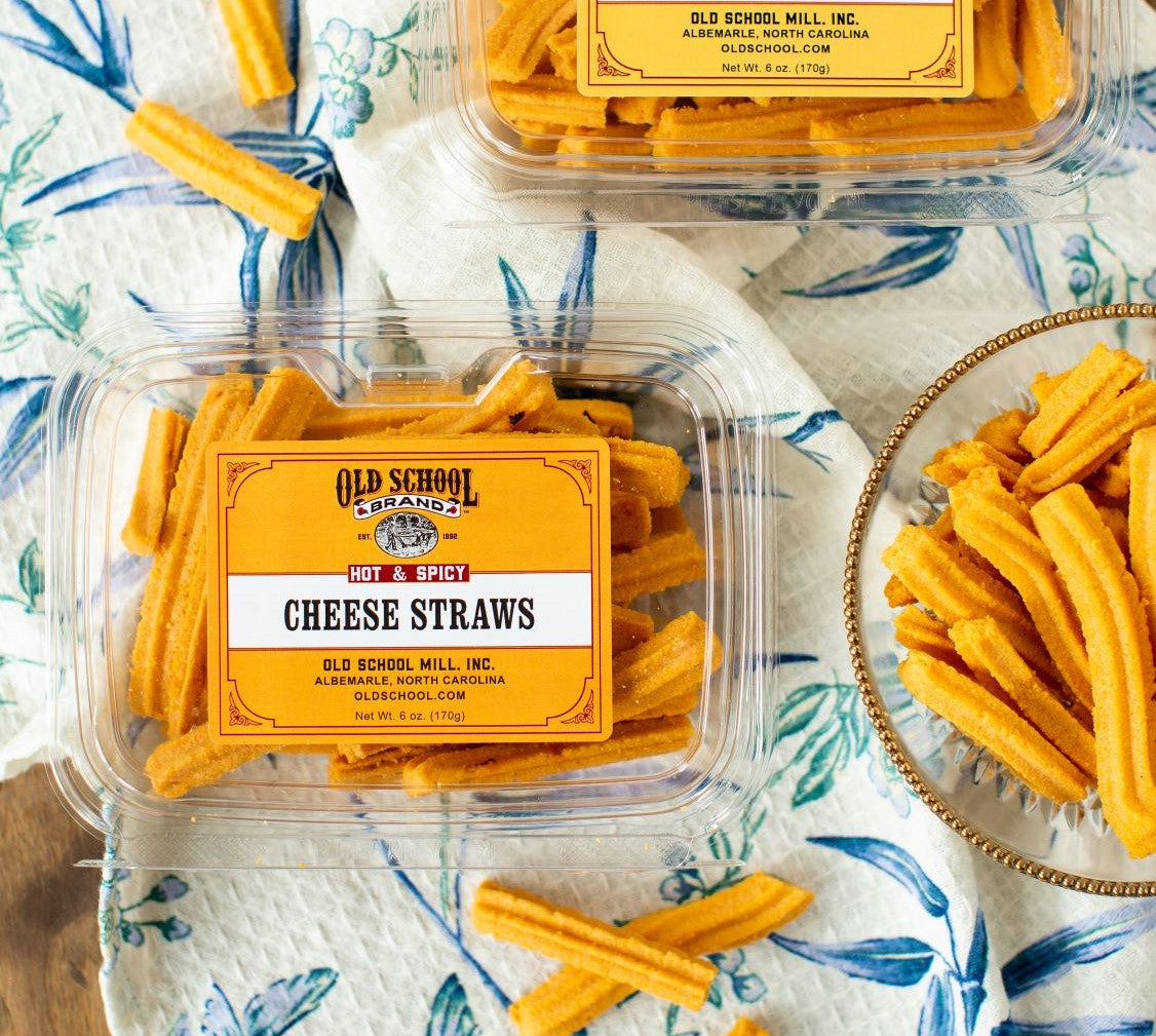 hot and spicy cheese straws