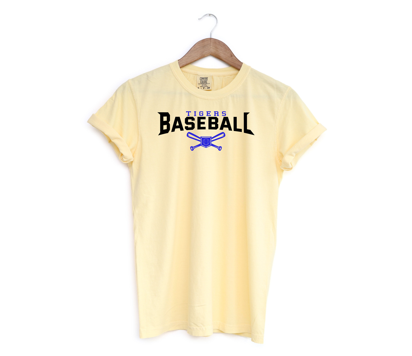 Tigers Crossed Bats with PERSONALIZATION