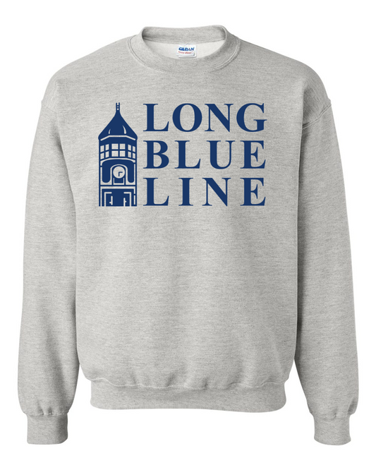 Long Blue Line Sweatshirt