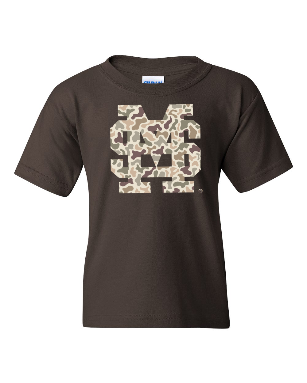 Duck Camo M over S Youth