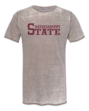 Load image into Gallery viewer, MSU acid wash tee
