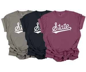 State Script - white ink