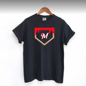 Bandits Homeplate Drip Tee