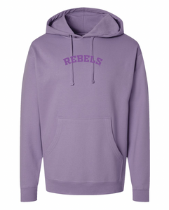 Rebels Monochrome Collegiate Hoodie/Crew