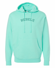 Load image into Gallery viewer, Rebels Monochrome Collegiate Hoodie/Crew
