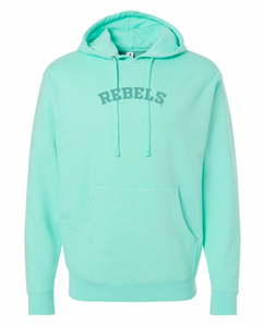 Rebels Monochrome Collegiate Hoodie/Crew