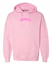 Load image into Gallery viewer, Rebels Monochrome Collegiate Hoodie/Crew
