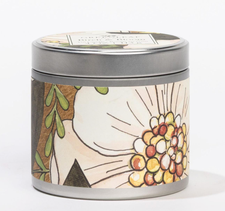 Greenleaf Tin Candles