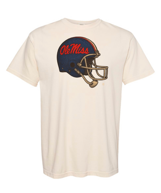 Ole Miss Vintage Helmet