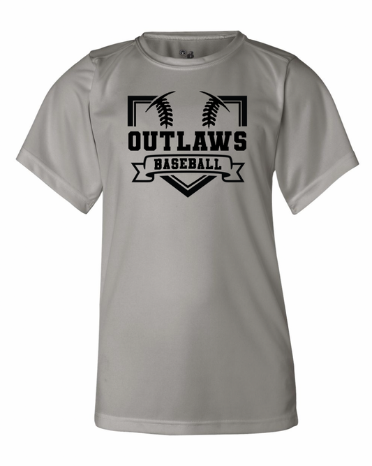 Outlaws Baseball Bases Drifit