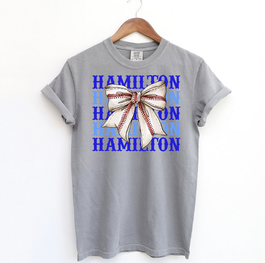 Hamilton Baseball Bow