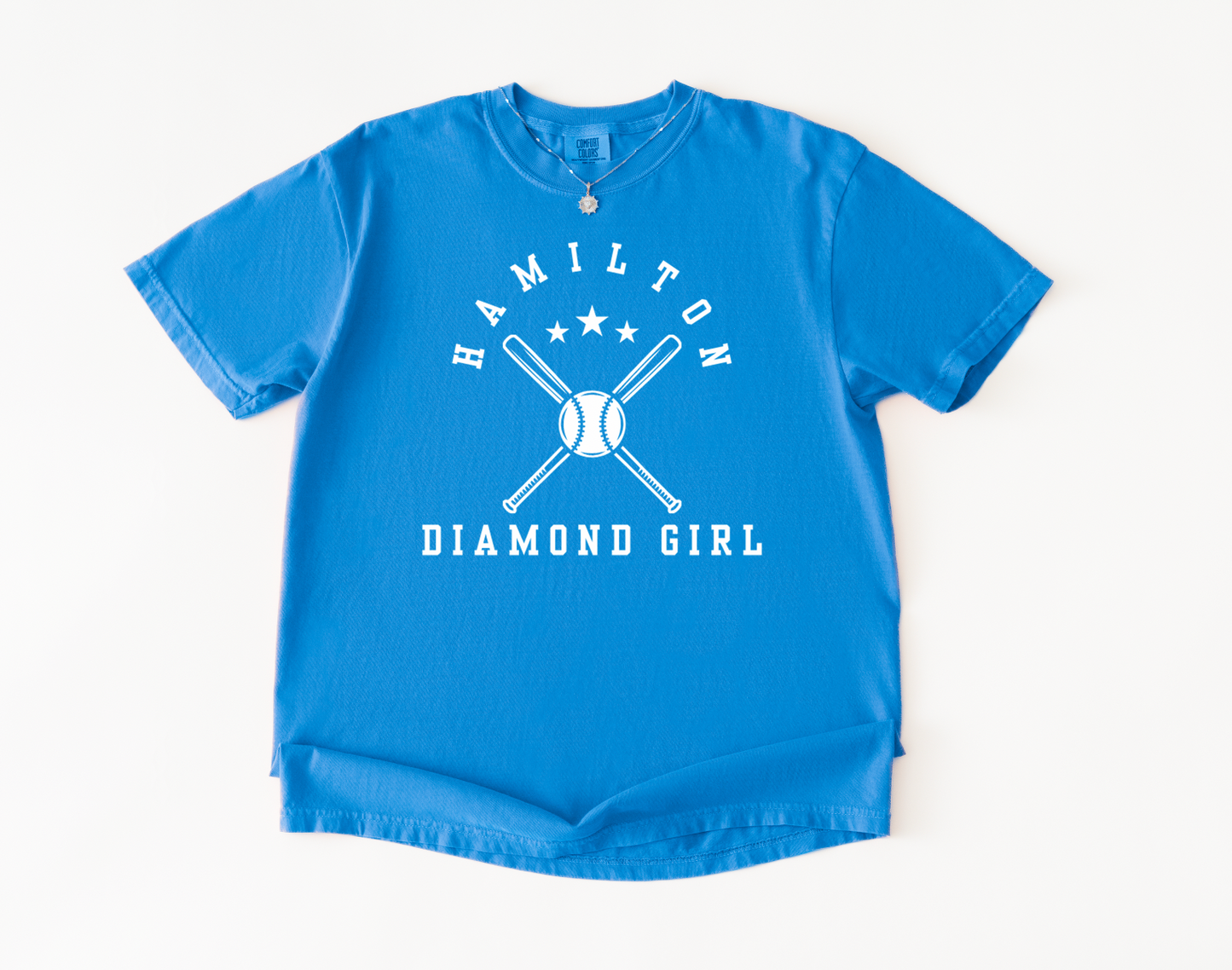 Hamilton Diamond Girl Crossed Bats