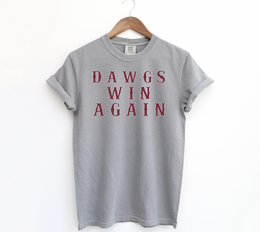 dawgs win again comfort colors