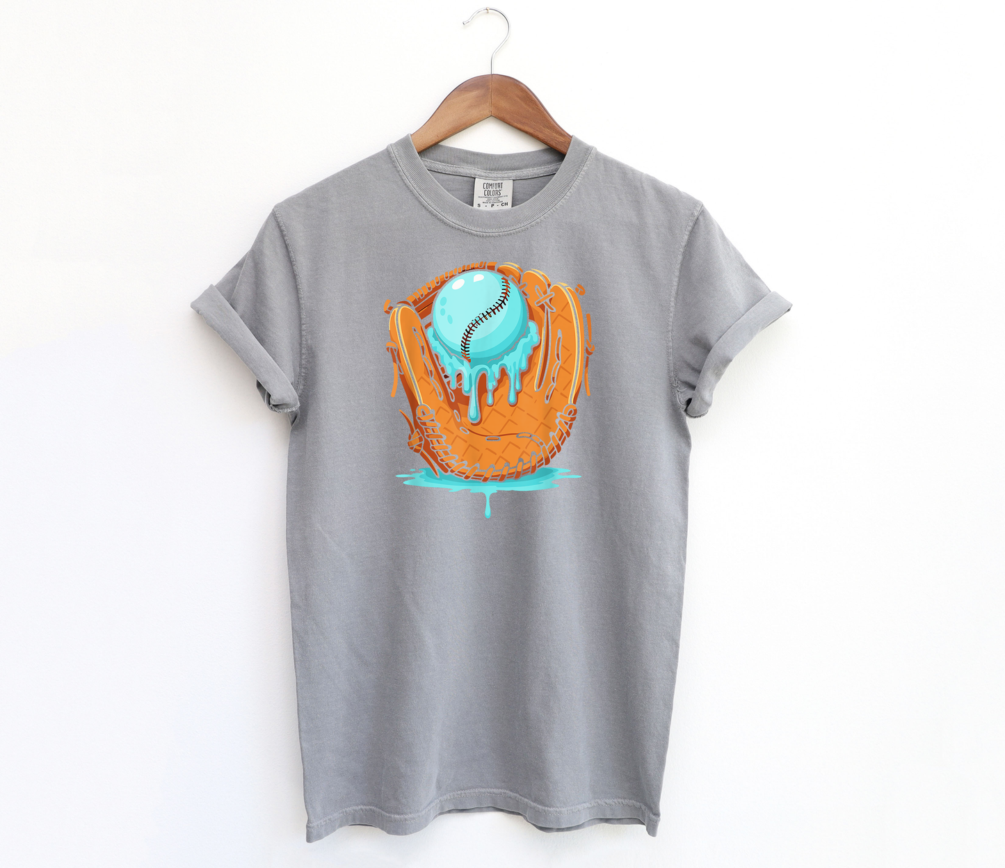 baseball drip retro glove