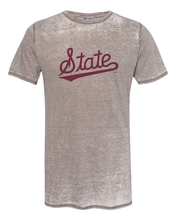 Load image into Gallery viewer, MSU acid wash tee
