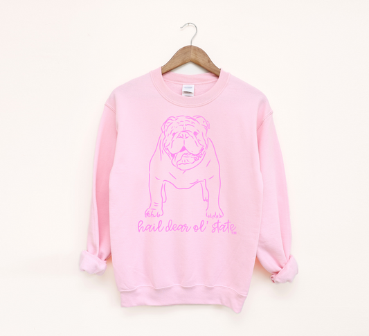 hail dear 'ol state pink bulldog