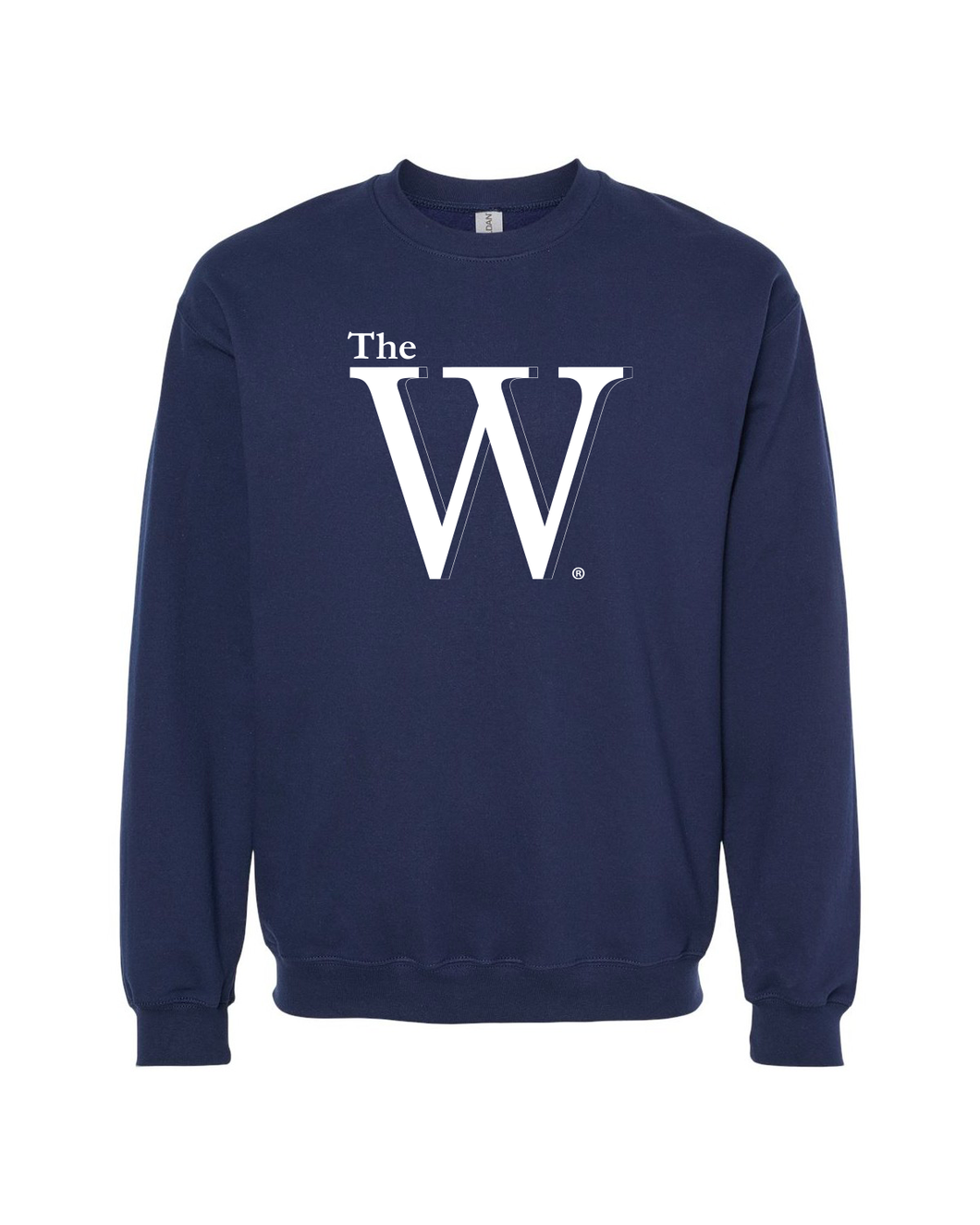 The W on navy