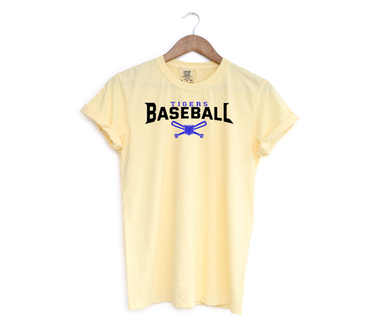 Tigers Crossed Bats with PERSONALIZATION